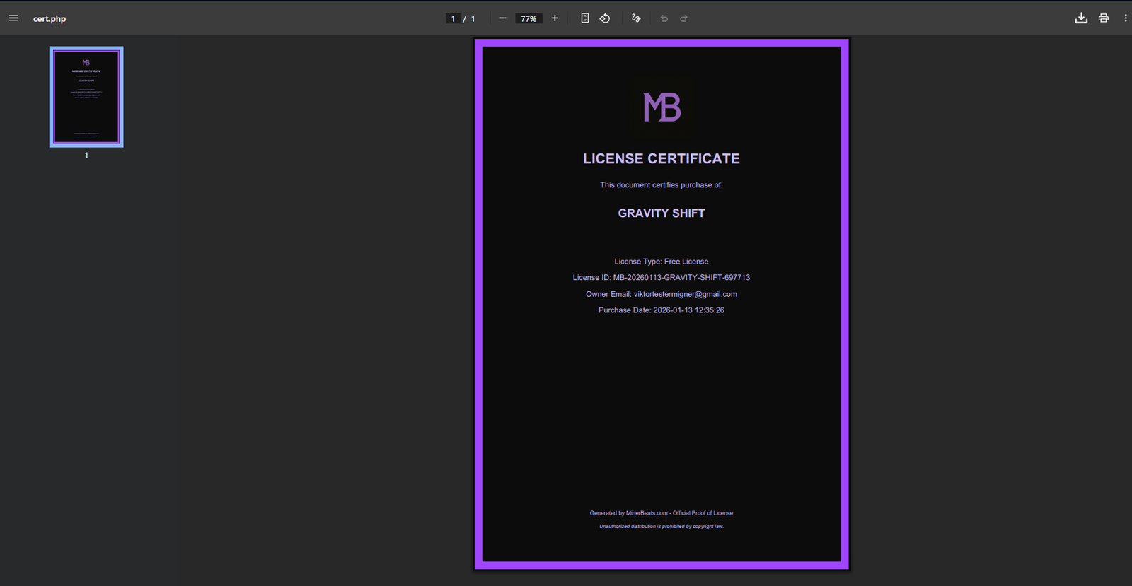 MinerBeats – podgląd 6