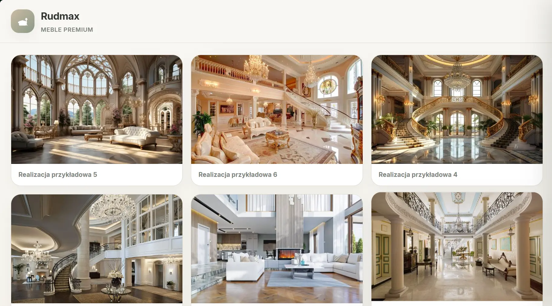 Galeria realizacji — widok 1